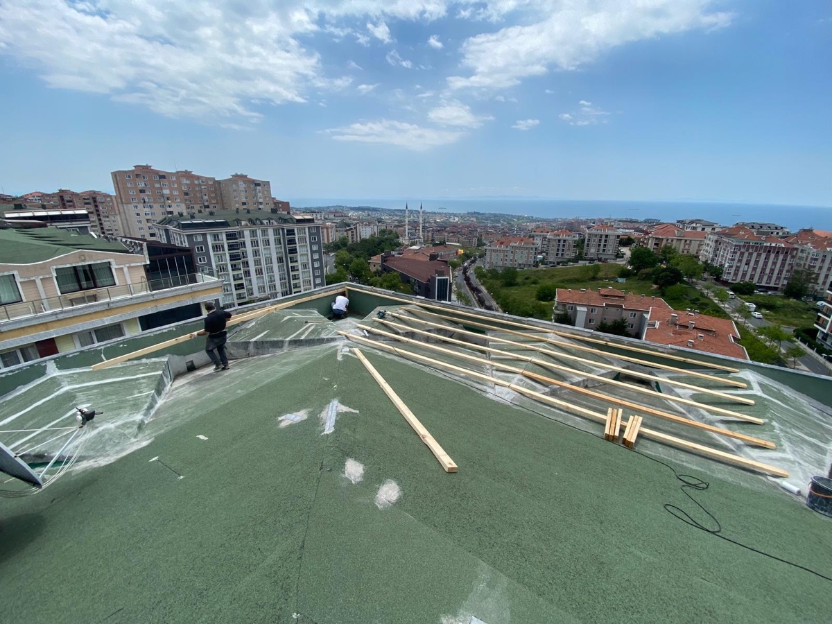 Çatı tamiri çalışması İstanbul - 14